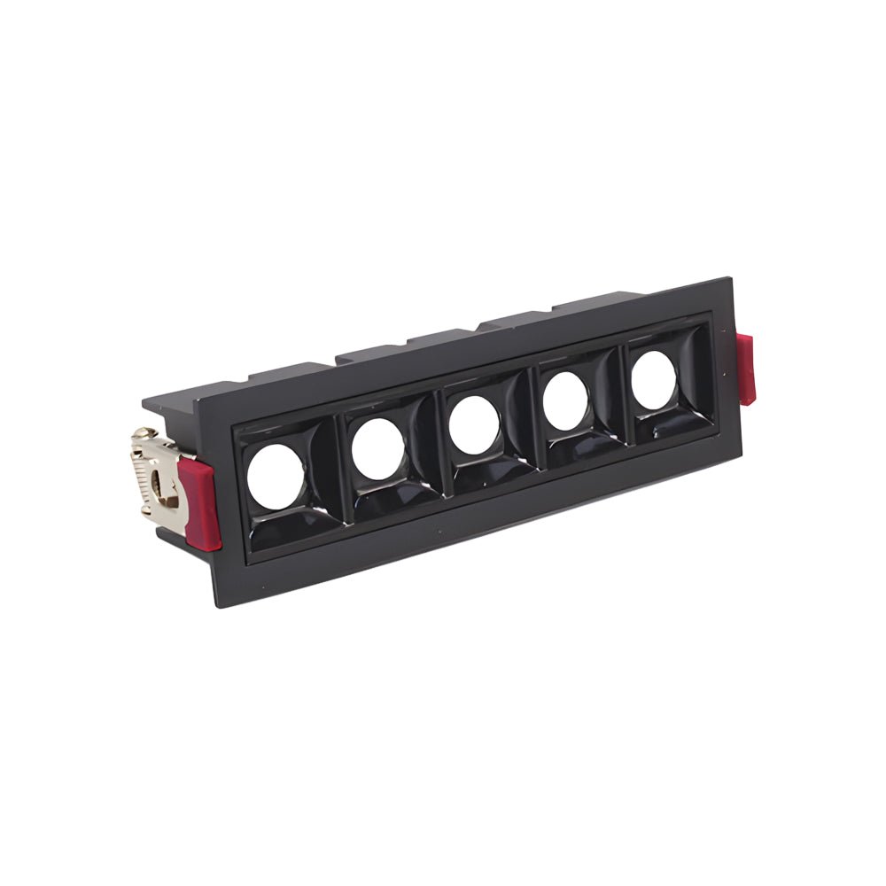 Modern Linear Recessed LED Downlight – 1/2/5/10/15 Lights