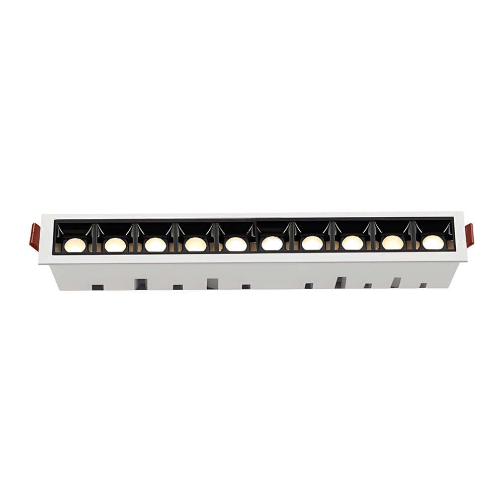 Modern Linear Recessed LED Downlight – 1/2/5/10/15 Lights