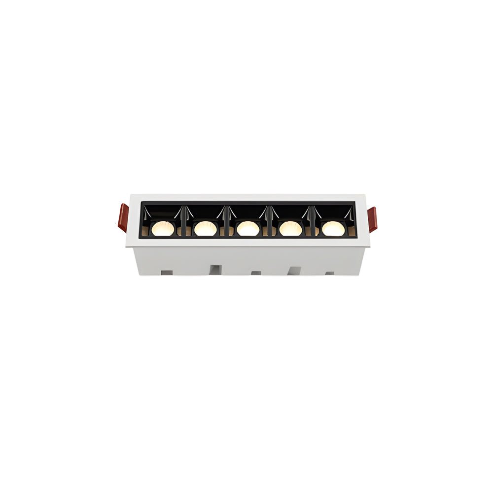 Modern Linear Recessed LED Downlight – 1/2/5/10/15 Lights