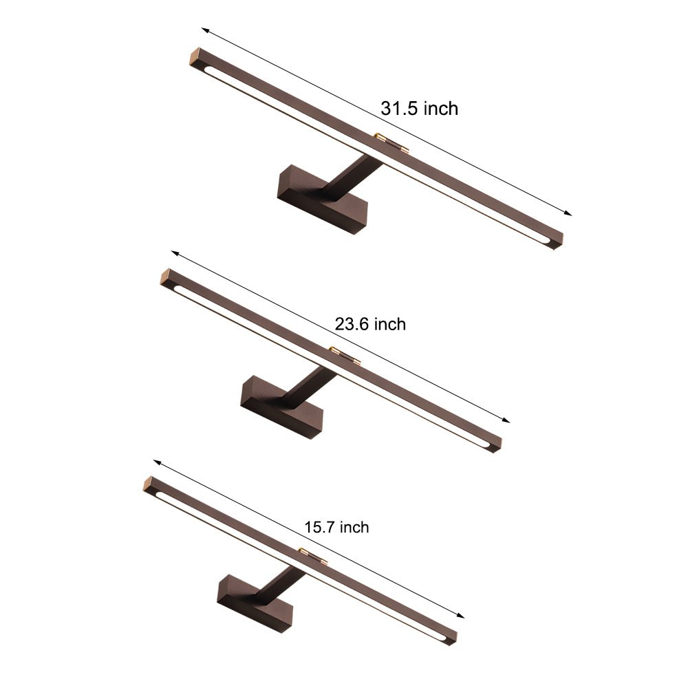 Modern LED Rotatable Vanity Light Bar - Aluminum Alloy Wall Mount