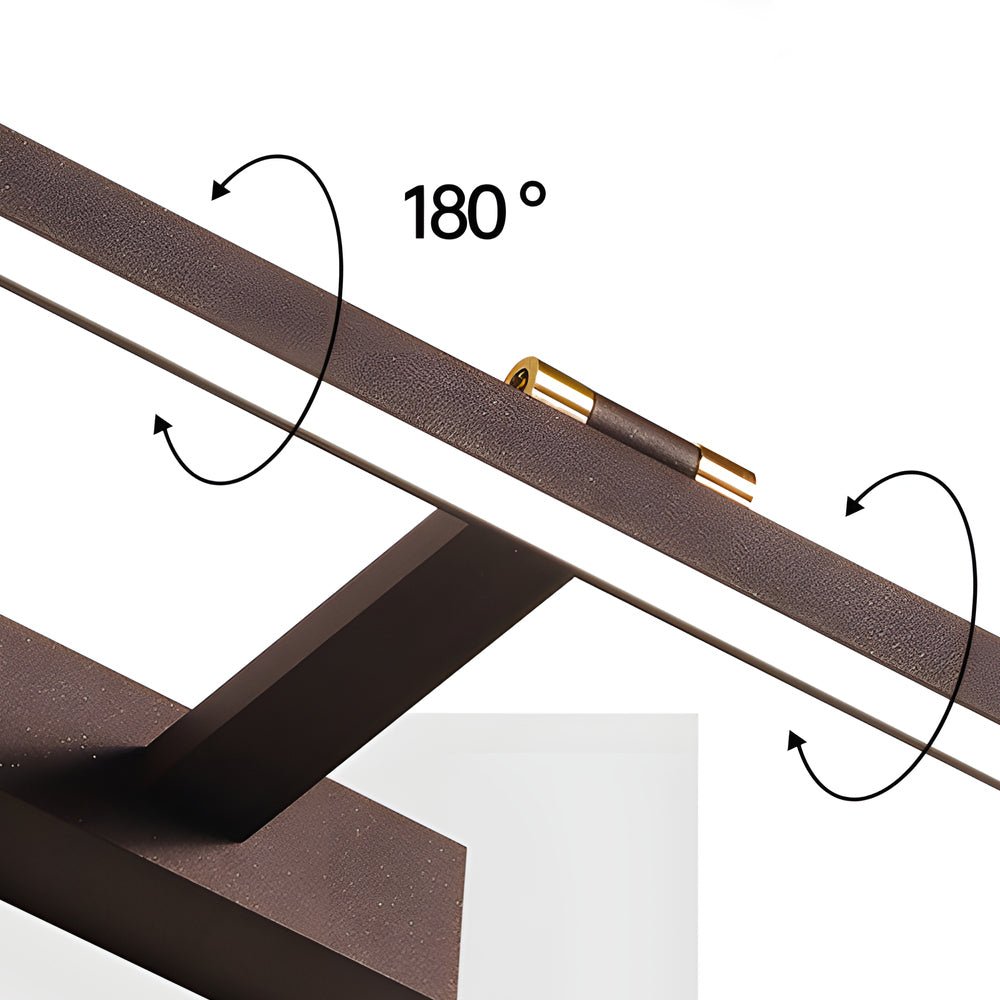Modern LED Rotatable Vanity Light Bar - Aluminum Alloy Wall Mount