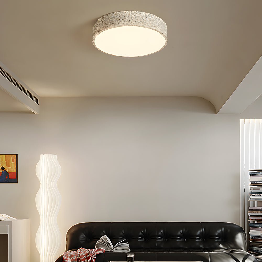 Nordic LED Flush Mount Ceiling Light - Round or Square Metal