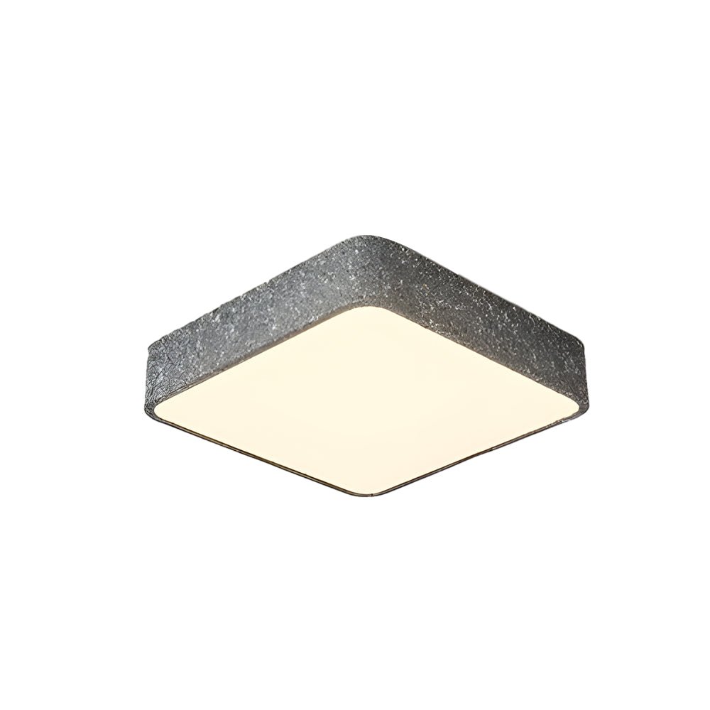 Nordic LED Flush Mount Ceiling Light - Round or Square Metal