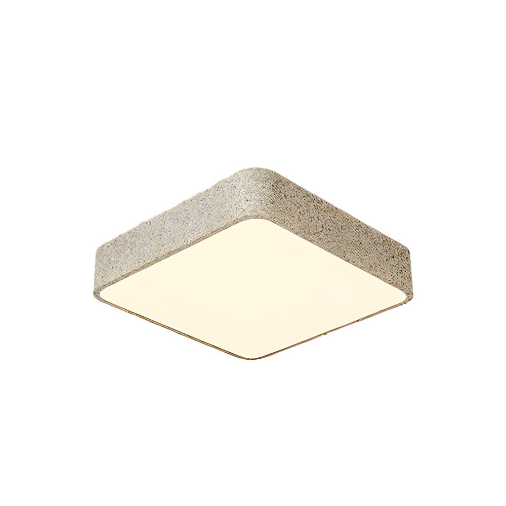 Nordic LED Flush Mount Ceiling Light - Round or Square Metal