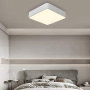 Nordic LED Flush Mount Ceiling Light - Round or Square Metal