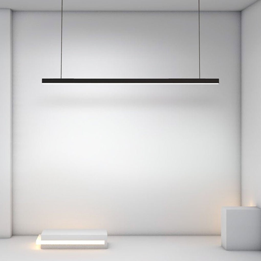 Modern Linear Pendant Light - Aluminum & PMMA Chandelier