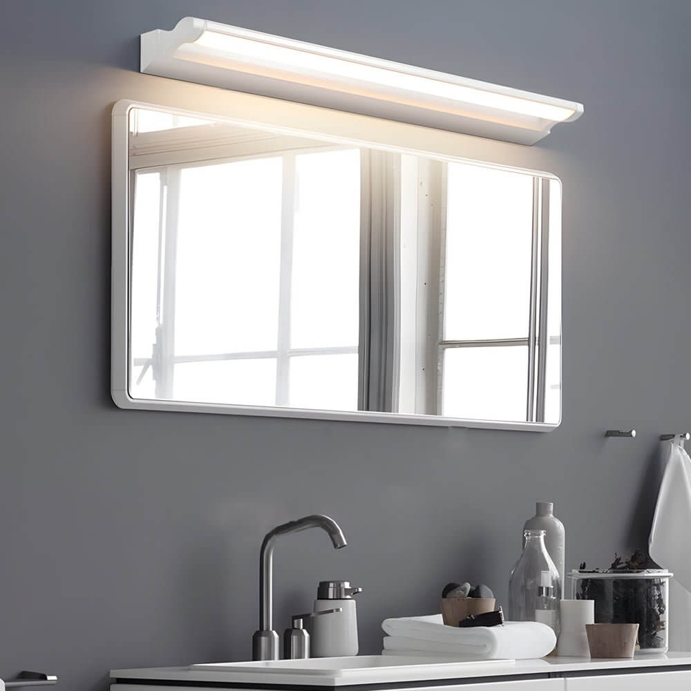 Modern Linear LED Vanity Light Aluminum Bathroom Wall Mount