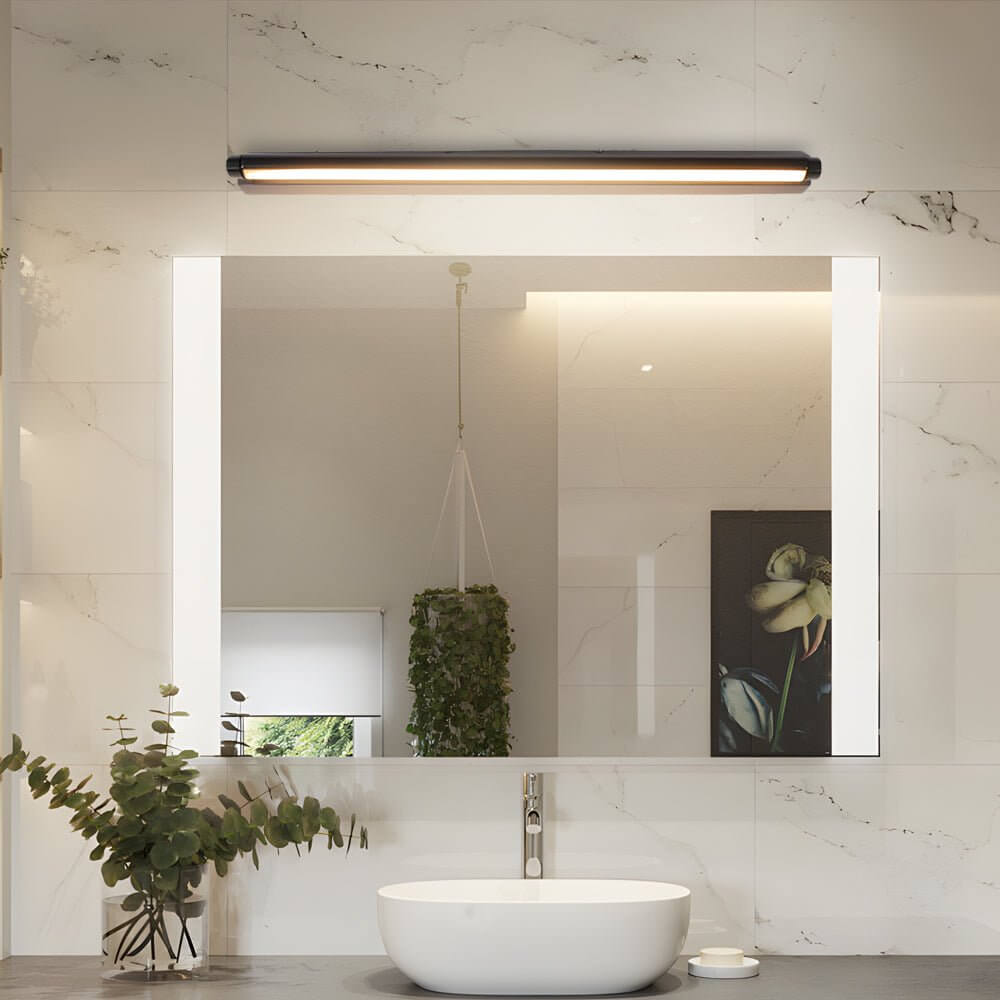 Modern Linear LED Vanity Light Aluminum Bathroom Wall Mount