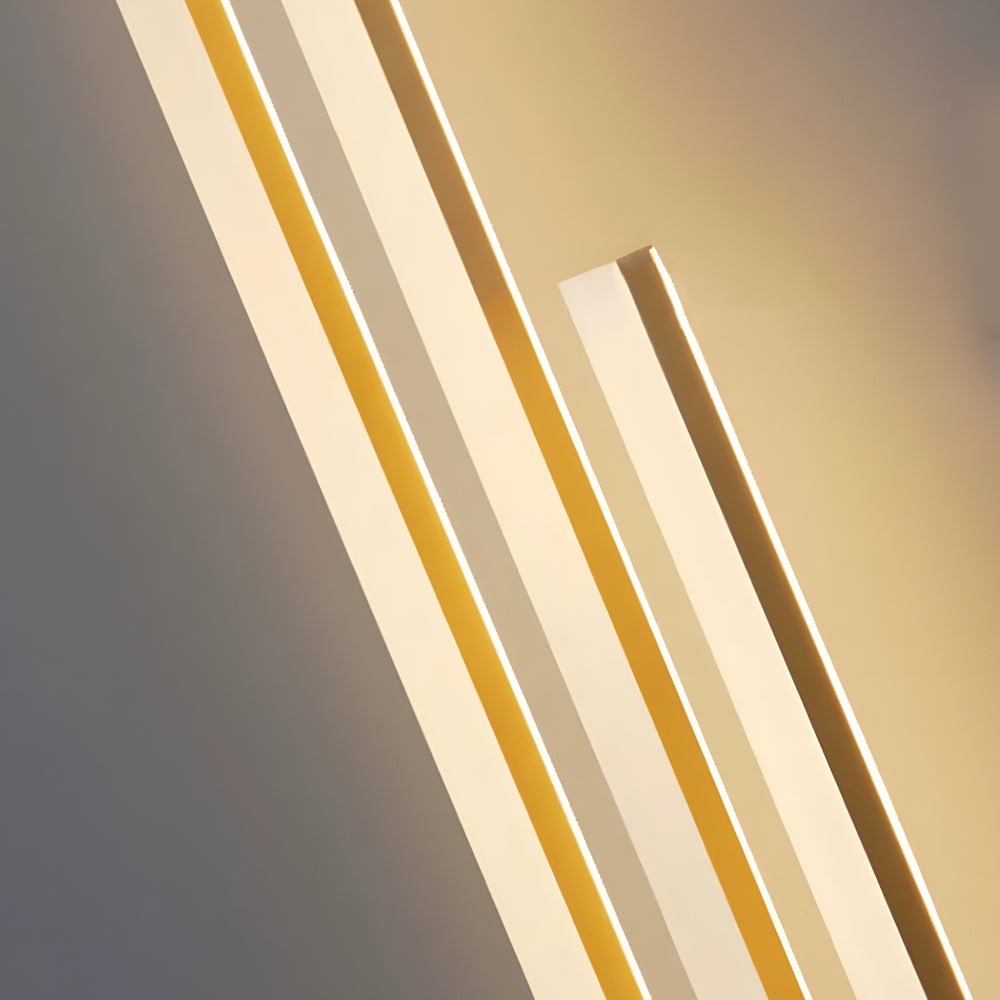Modern Linear LED Wall Light with Acrylic Shade - 3-Light