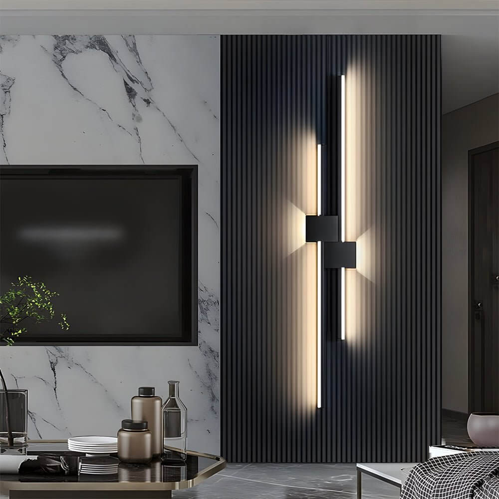 Modern Linear LED Wall Light – Iron & Acrylic Ambient Lighting