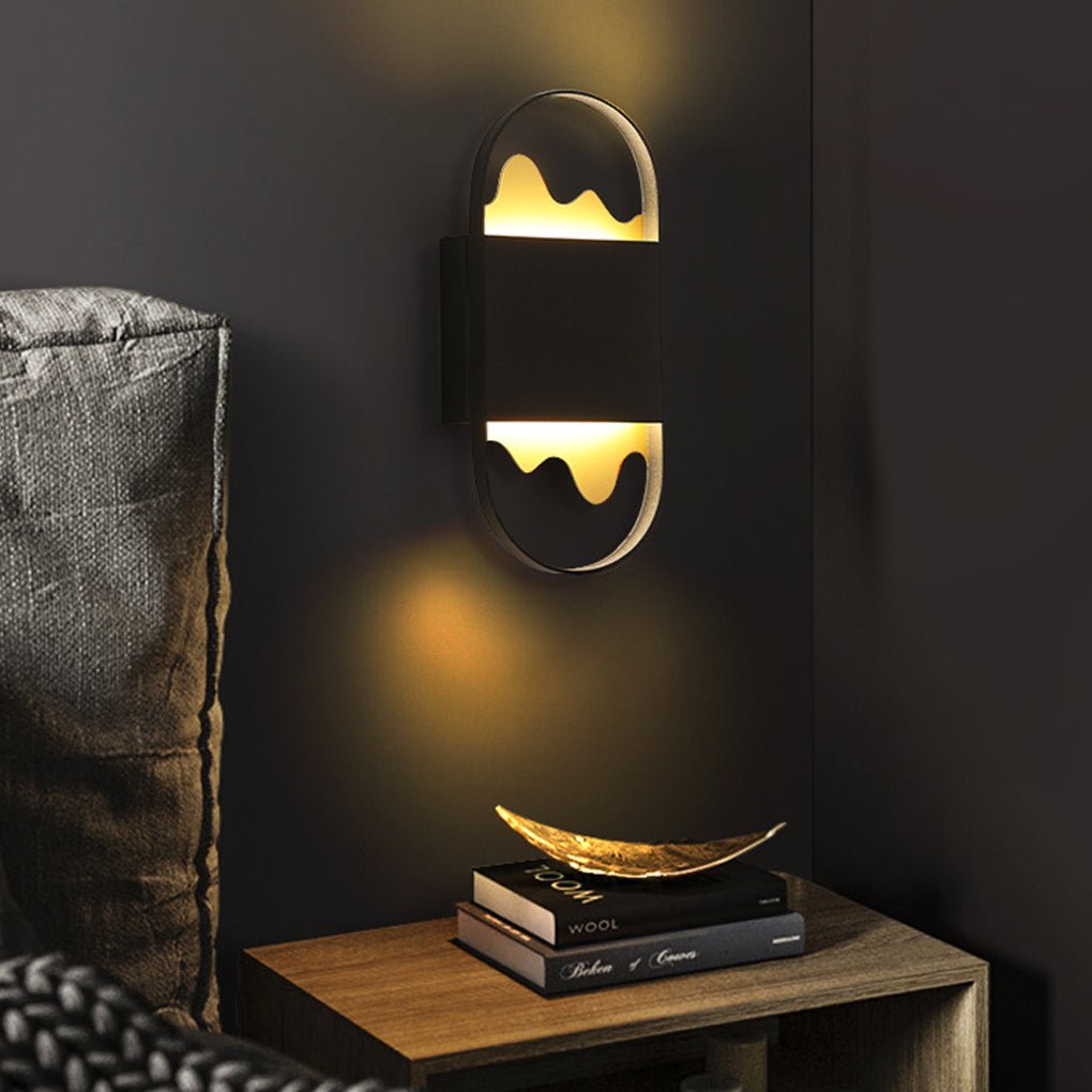 Modern Minimalist LED Wall Sconce - Artistic Iron Design