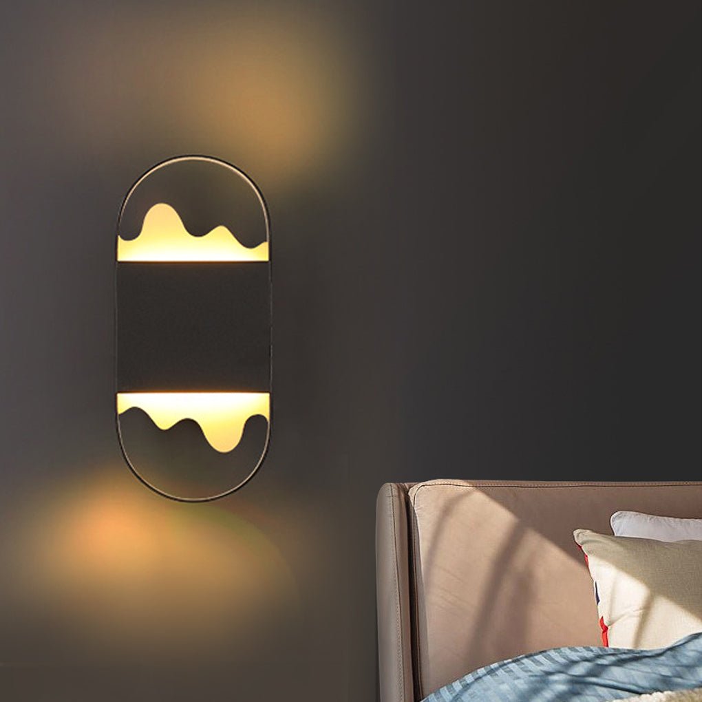 Modern Minimalist LED Wall Sconce - Artistic Iron Design
