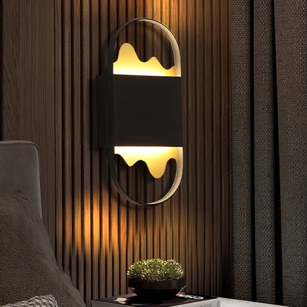 Modern Minimalist LED Wall Sconce - Artistic Iron Design