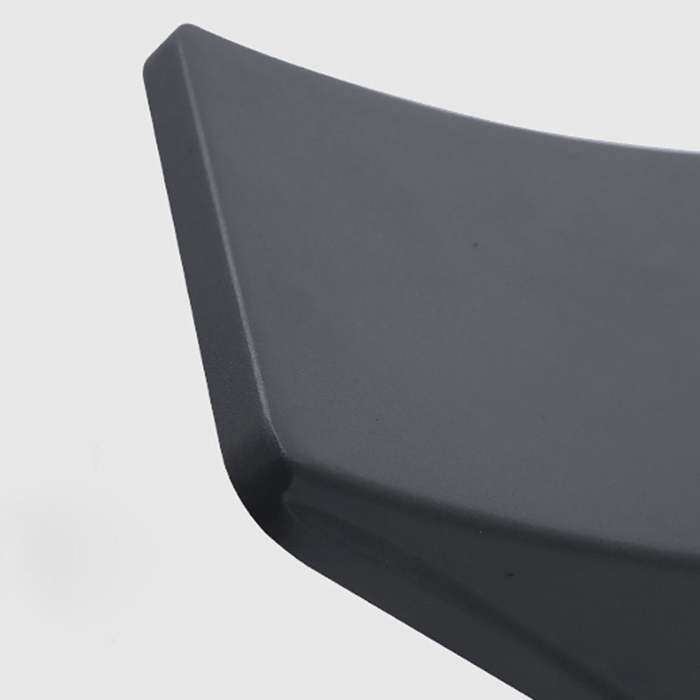 Modern LED Outdoor Wall Light - Black Aluminum & Glass Sconce