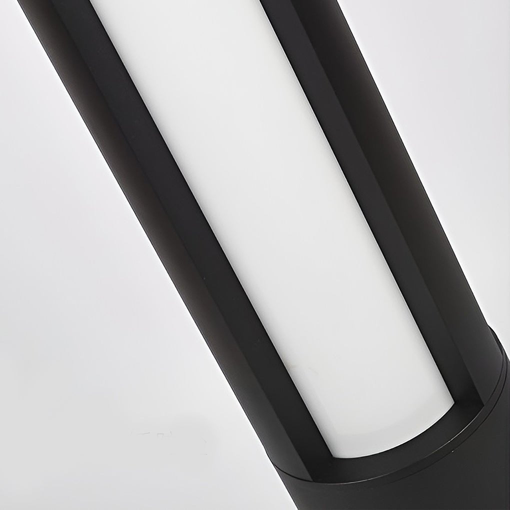 Modern LED Cylindrical Bollard Pathway Light - Aluminum & PC