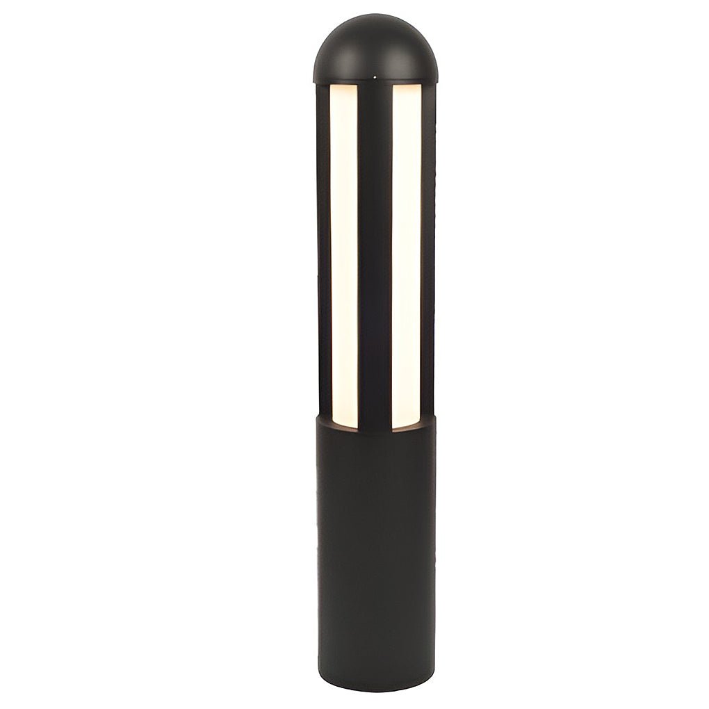 Modern LED Cylindrical Bollard Pathway Light - Aluminum & PC
