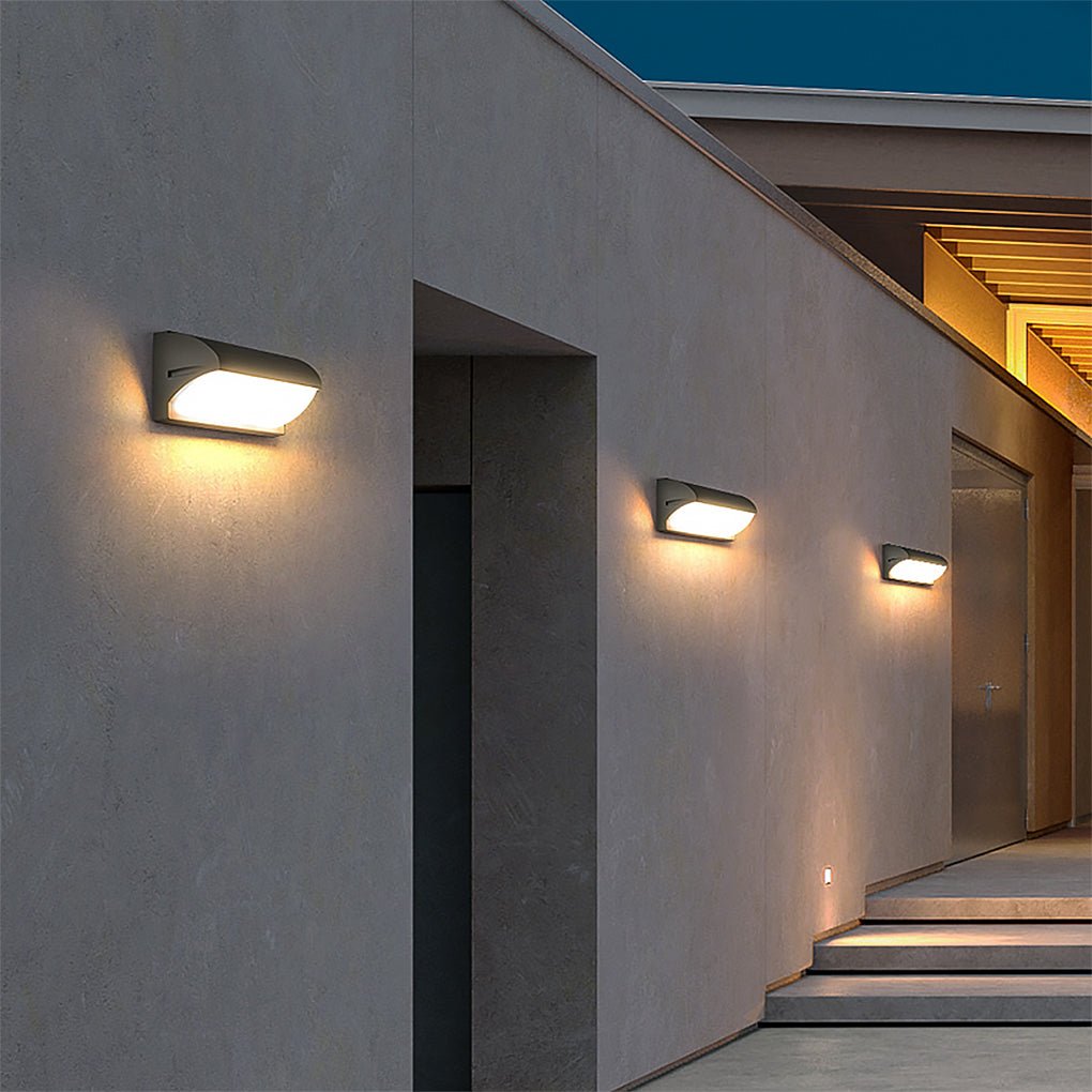 Industrial Waterproof LED Wall Light - Aluminum Outdoor Fixture