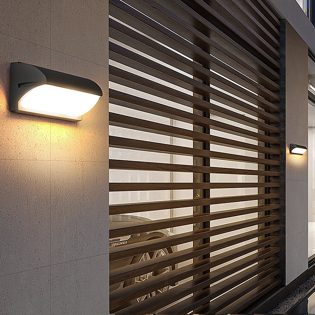 Industrial Waterproof LED Wall Light - Aluminum Outdoor Fixture