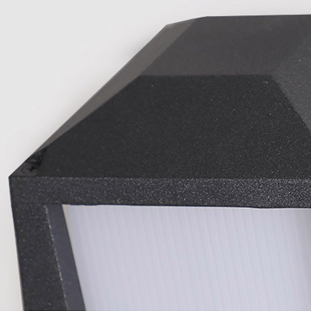 Modern Outdoor LED Post Light – Sand Gray Aluminum – 12W 3000K