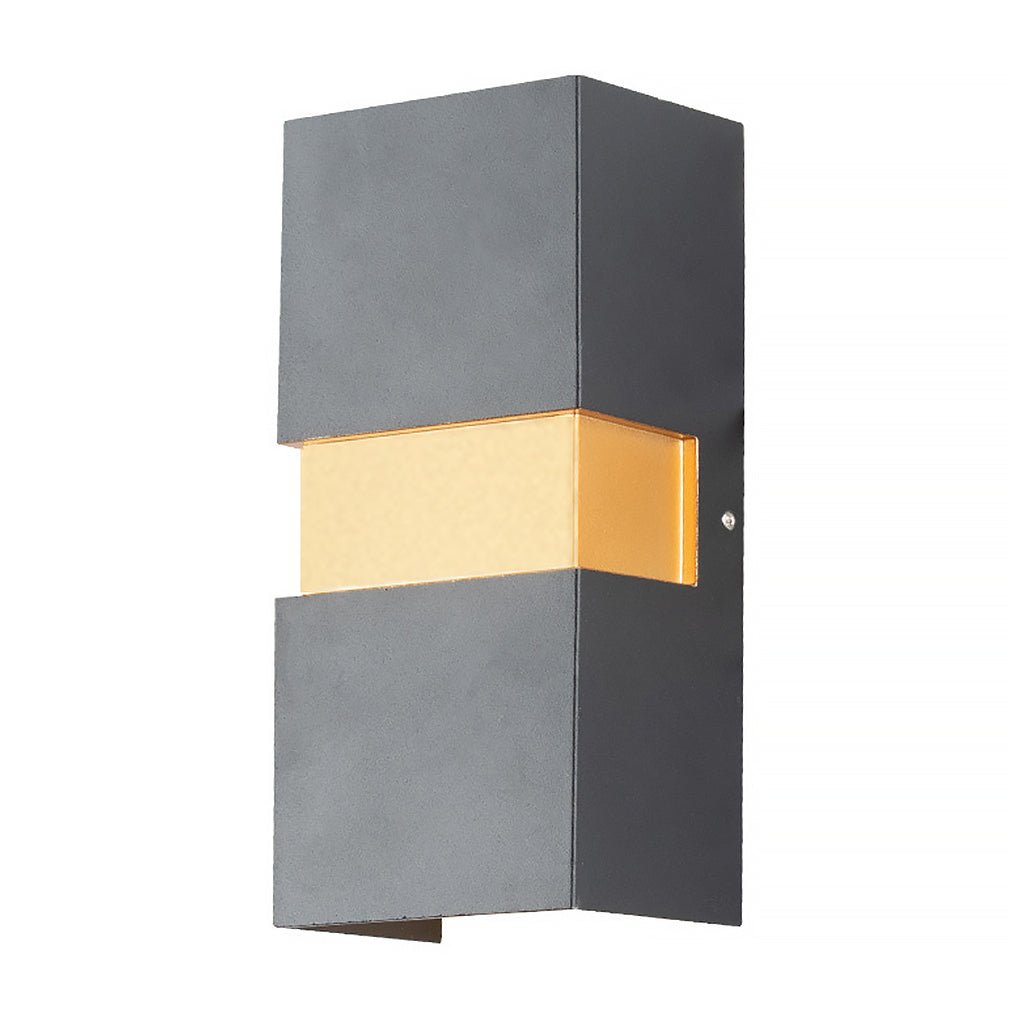 Minimalist Outdoor LED Wall Light – Aluminum & Glass Waterproof