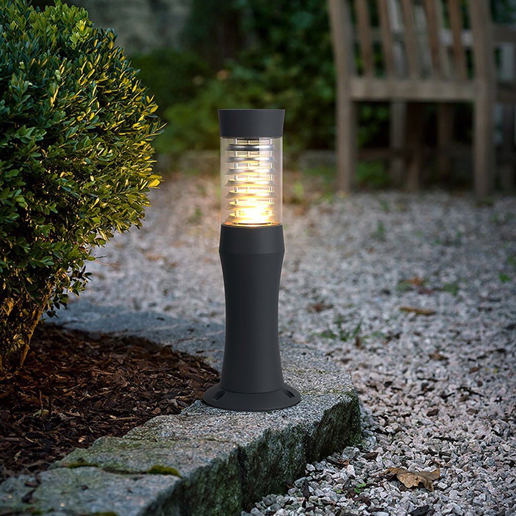 Modern Minimalist Aluminum Bollard Light for Outdoor Landscapes