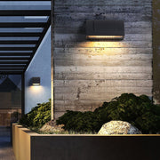 Industrial Outdoor LED Wall Light - Aluminum & Glass - IP54