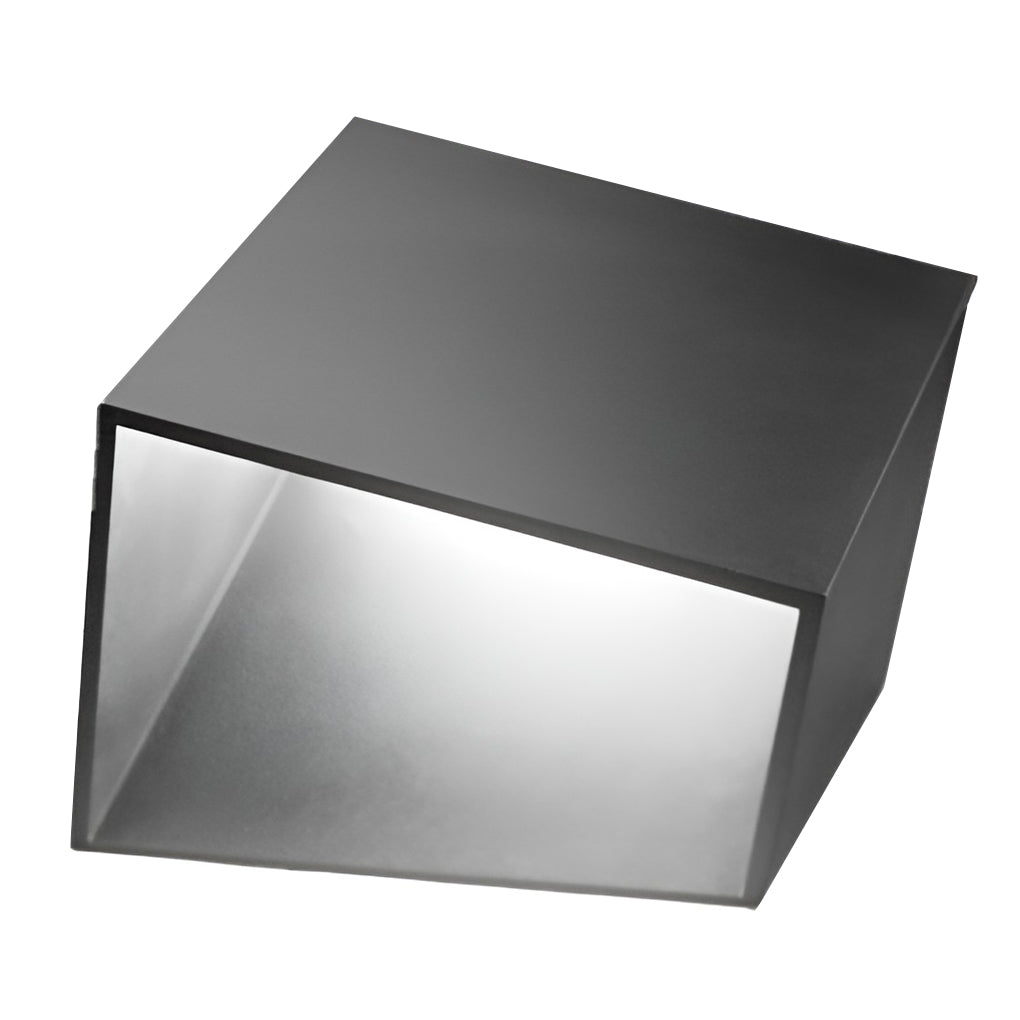 Geometric Cube Outdoor Landscape Light Stainless Steel LED Path