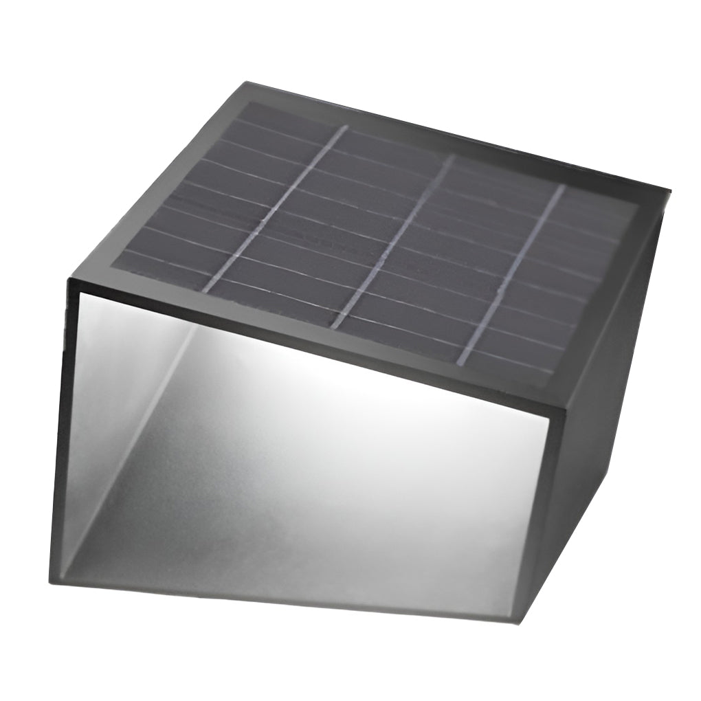 Geometric Cube Outdoor Landscape Light Stainless Steel LED Path
