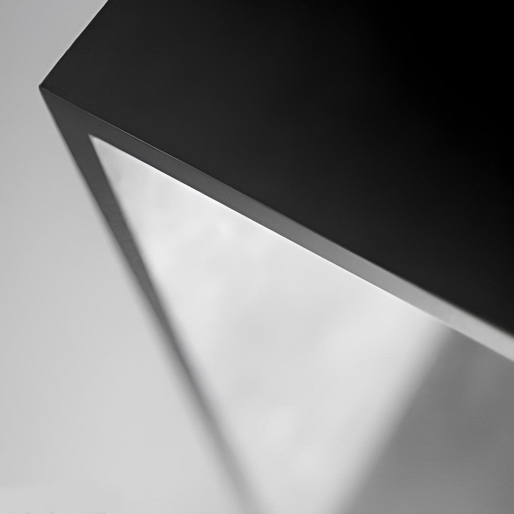 Geometric Cube Outdoor Landscape Light Stainless Steel LED Path
