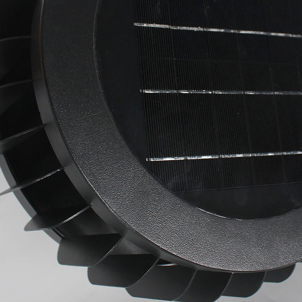 Solar LED Garden Post Light with Three-Color Dimming
