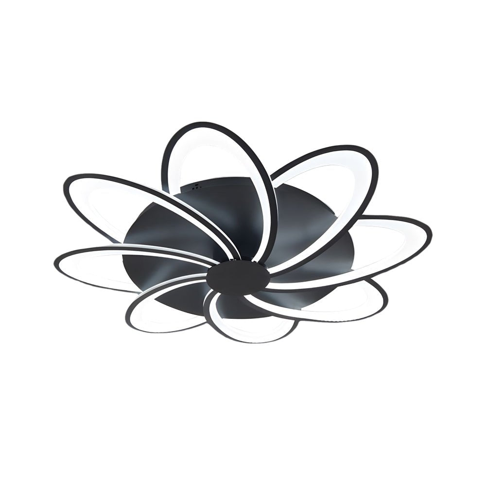 Modern Petal Flush Mount Light - Acrylic LED Flower Ceiling Lamp