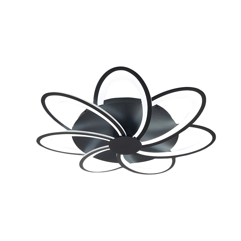Modern Petal Flush Mount Light - Acrylic LED Flower Ceiling Lamp