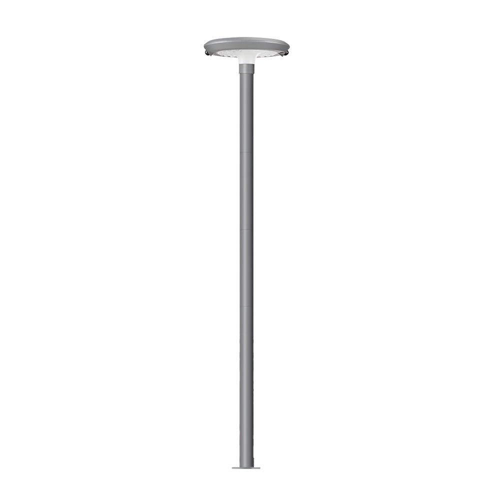 Modern Solar LED Post Light with Dual Motion Sensor