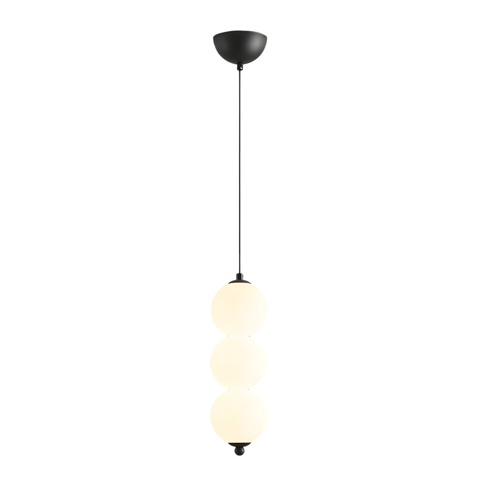 Modern Vertical Ball Pendant Light - Dimmable LED Chandelier