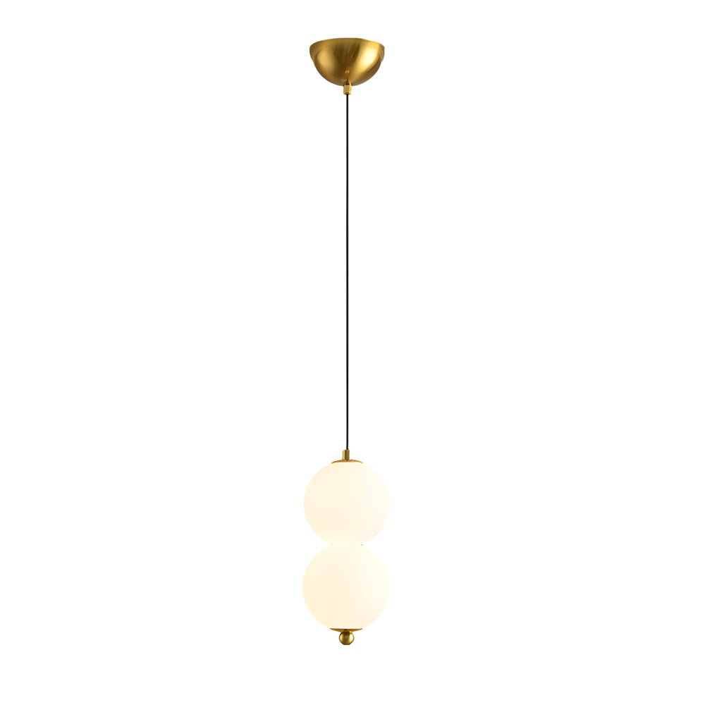 Modern Vertical Ball Pendant Light - Dimmable LED Chandelier