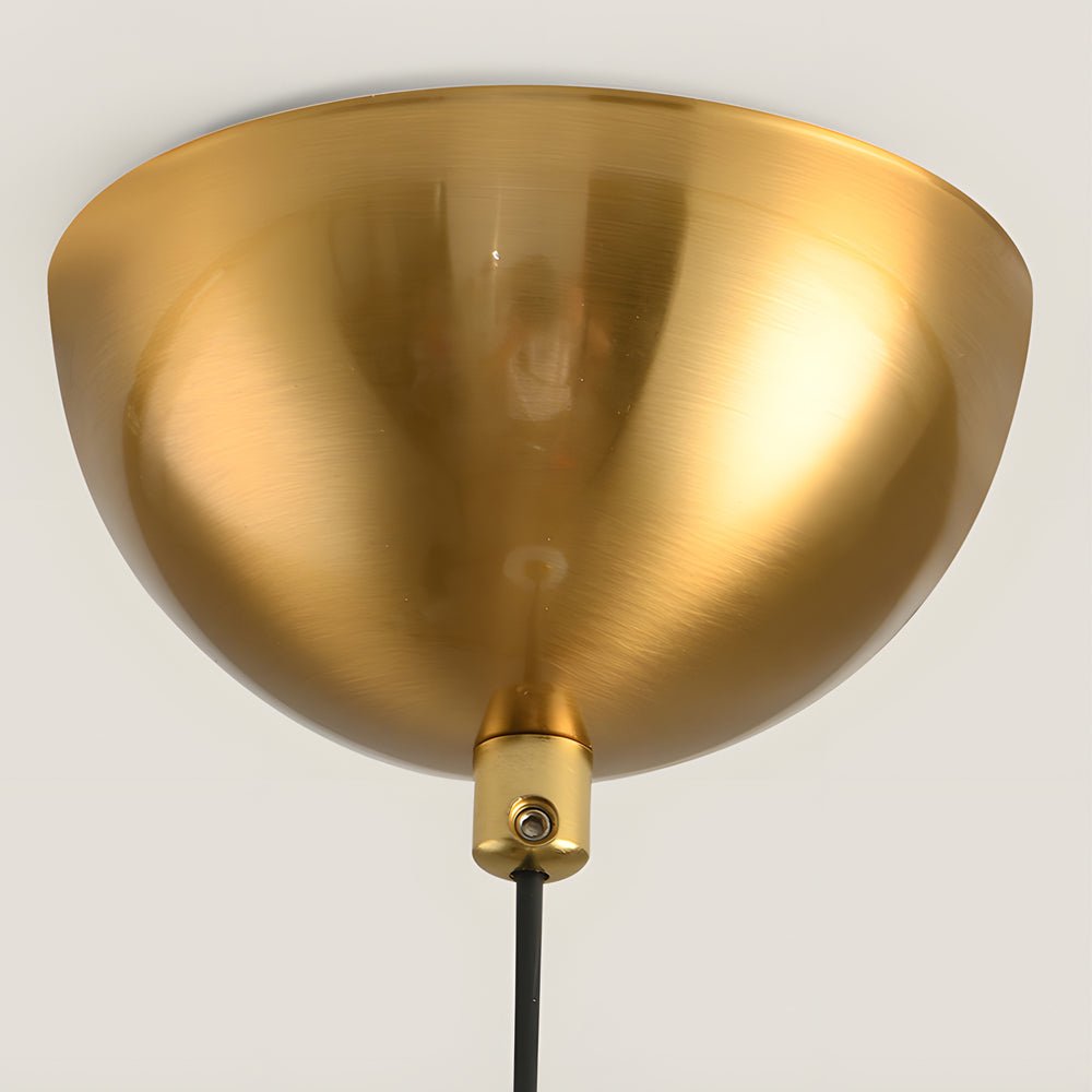 Modern Vertical Ball Pendant Light - Dimmable LED Chandelier