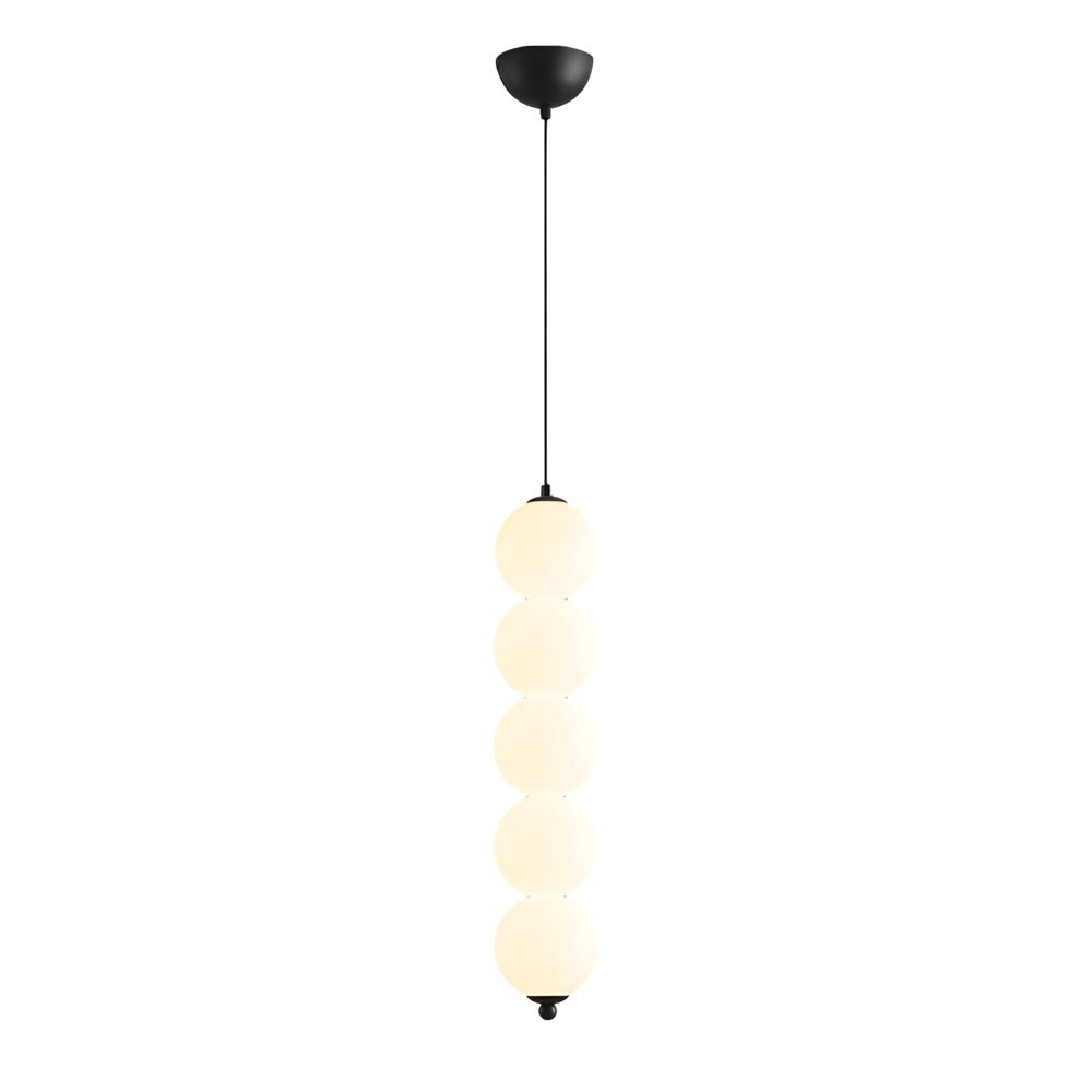 Modern Vertical Ball Pendant Light - Dimmable LED Chandelier