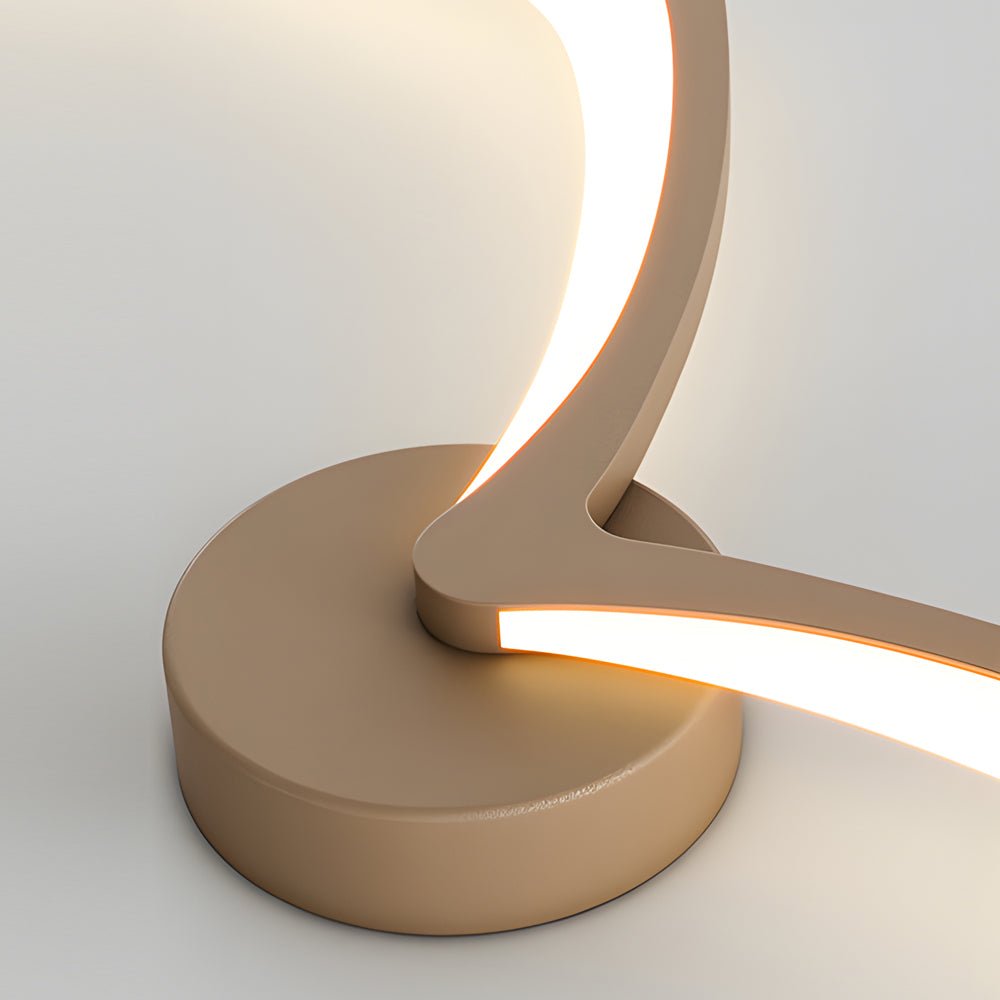 Modern Seagull LED Wall Sconce - Acrylic Wing Design