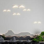 Modern Seagull LED Wall Sconce - Acrylic Wing Design