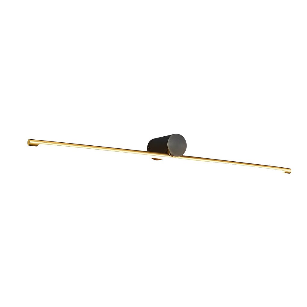 Modern Two-Tone Bathroom Vanity Light with Acrylic Diffuser