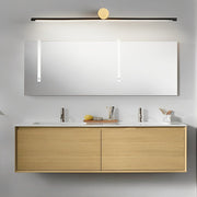 Modern Two-Tone Bathroom Vanity Light with Acrylic Diffuser