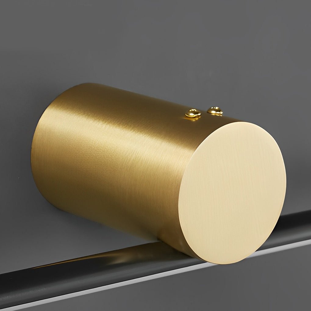 Modern Two-Tone Bathroom Vanity Light with Acrylic Diffuser