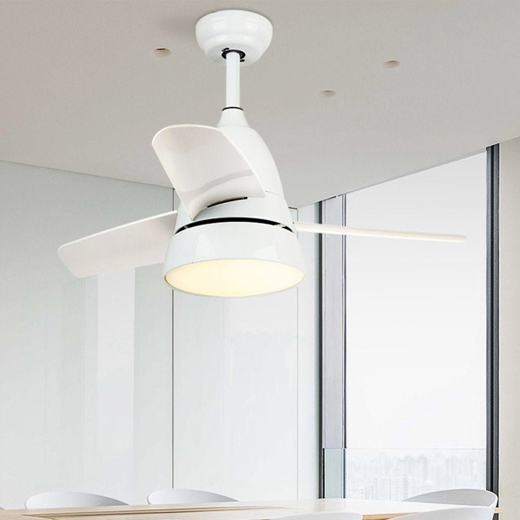 3-Color Adjustable LED Ceiling Fan Light with Remote Control