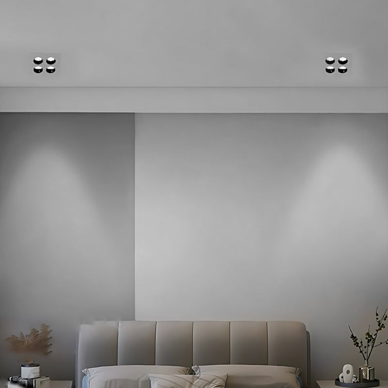 Modern Aluminum LED Recessed Anti-Glare Spotlight