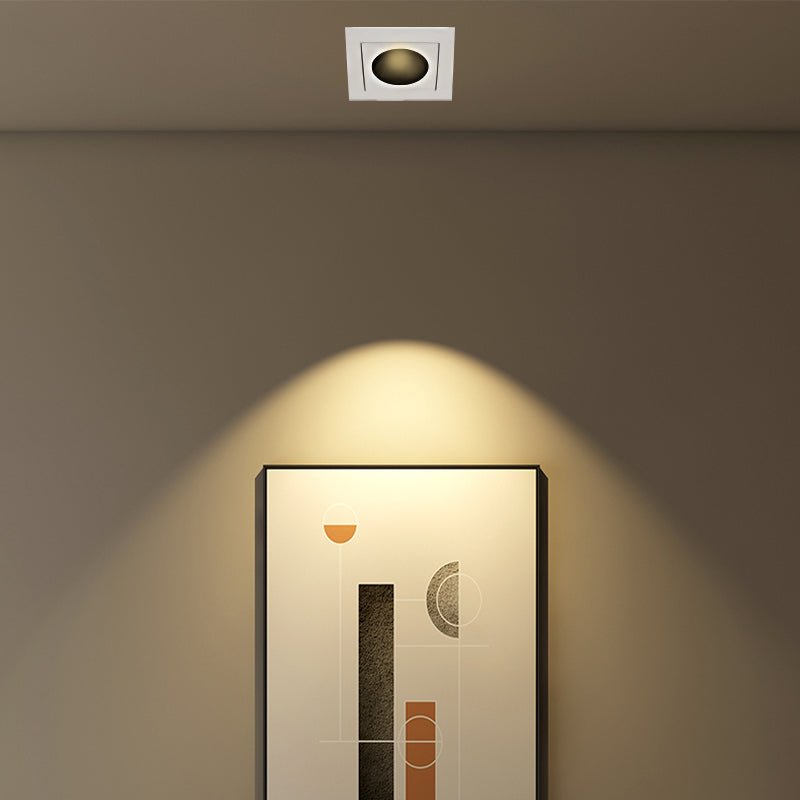 Modern Aluminum LED Recessed Anti-Glare Spotlight