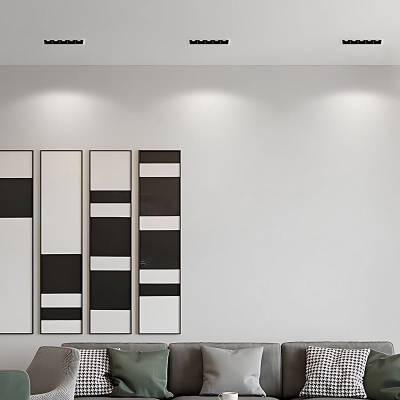 Modern Aluminum LED Recessed Anti-Glare Spotlight
