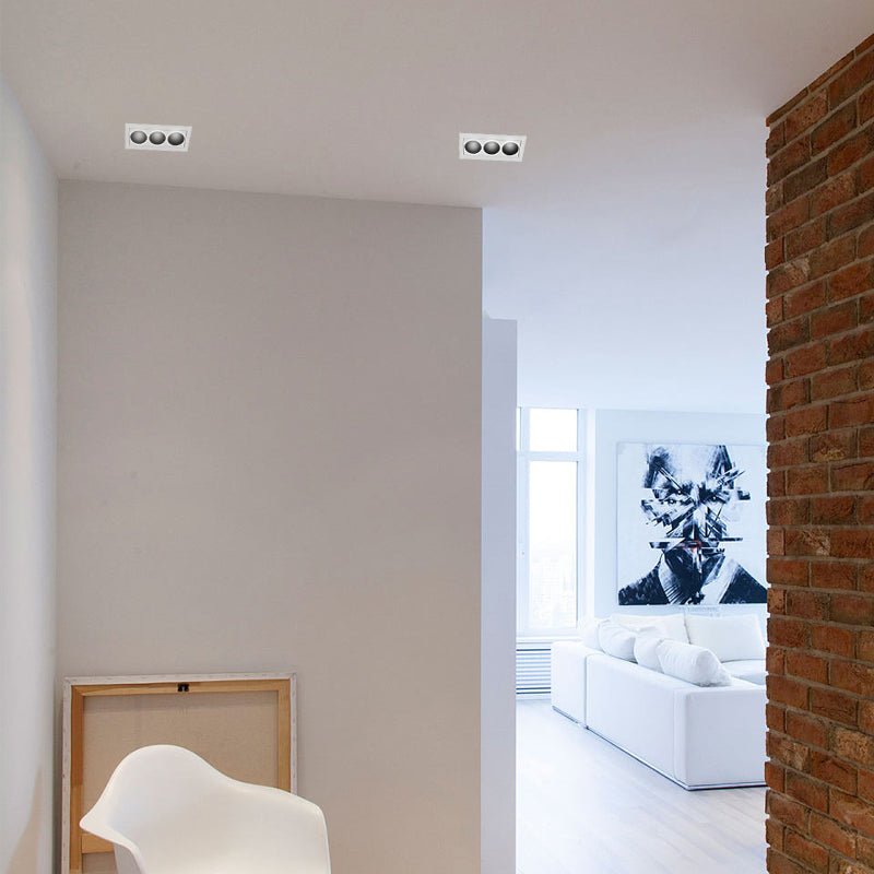 Modern Aluminum LED Recessed Anti-Glare Spotlight