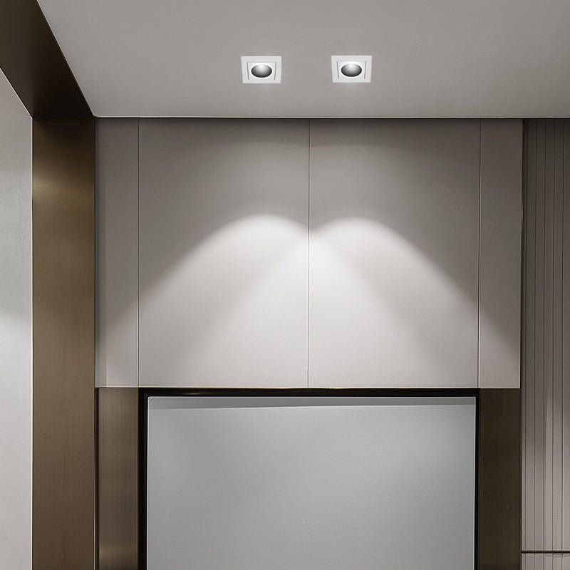 Modern Aluminum LED Recessed Anti-Glare Spotlight
