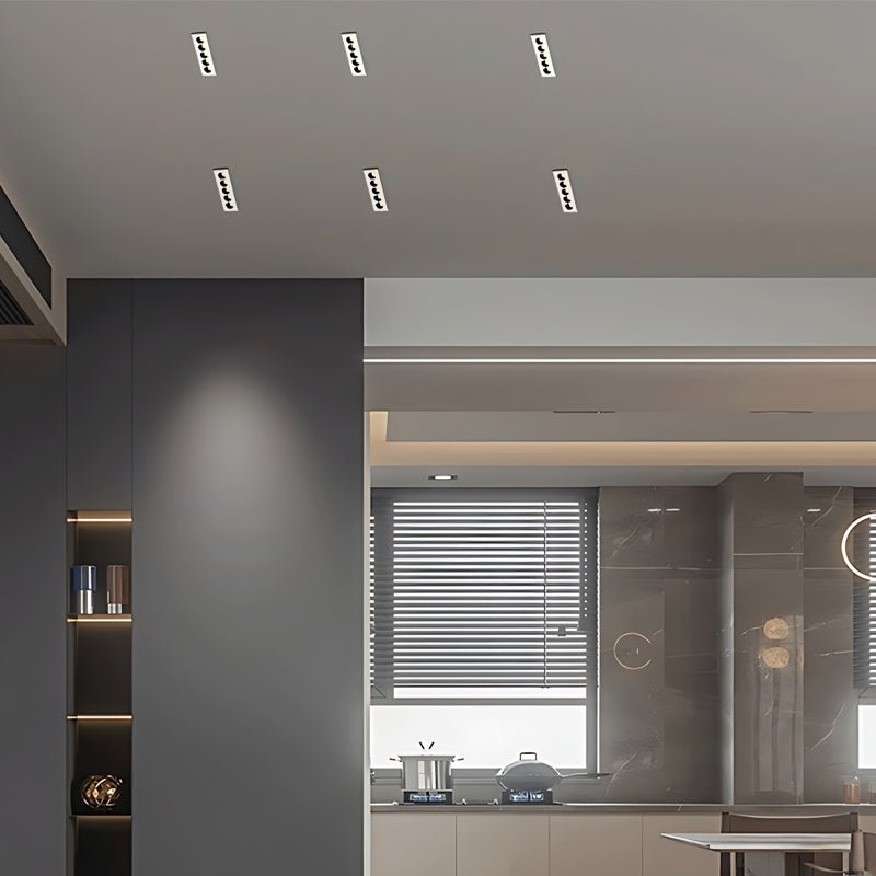Modern Aluminum LED Recessed Anti-Glare Spotlight