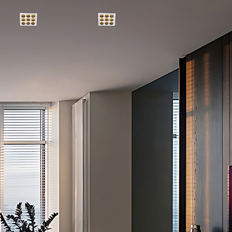 Modern Aluminum LED Recessed Anti-Glare Spotlight